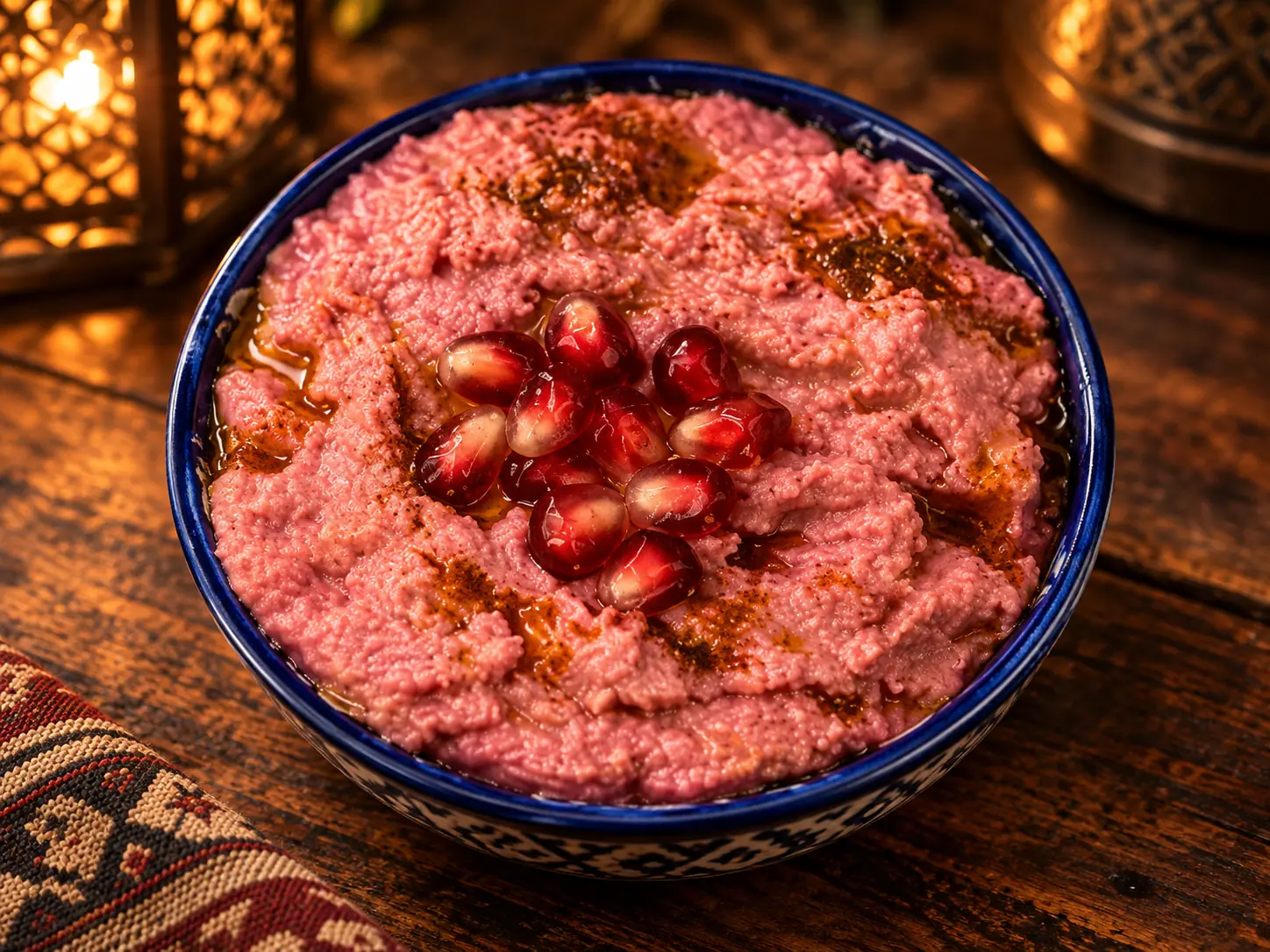 Hummus alla barbabietola