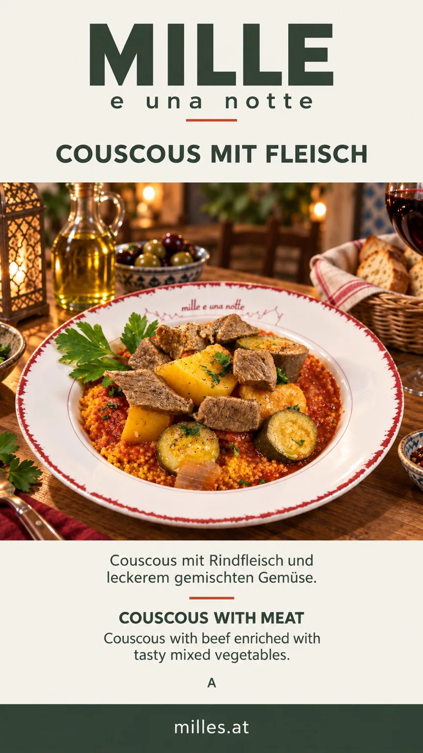 Couscous con carne