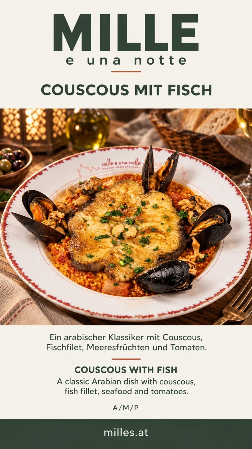 Couscous con pesce