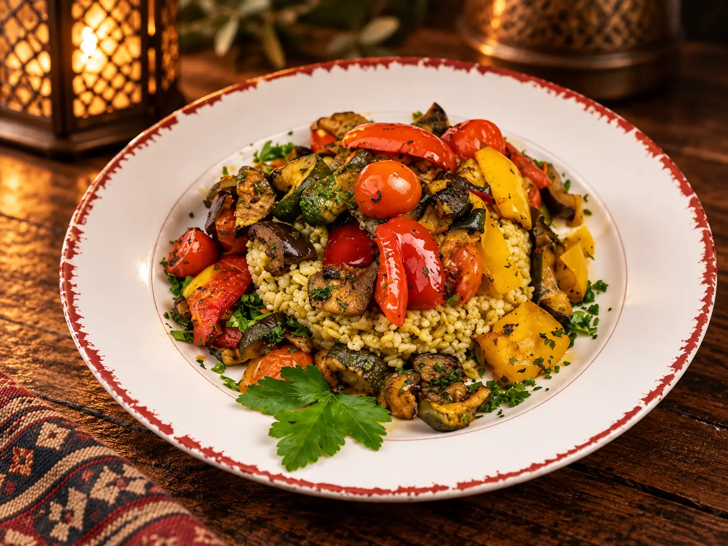 Frika con verdure