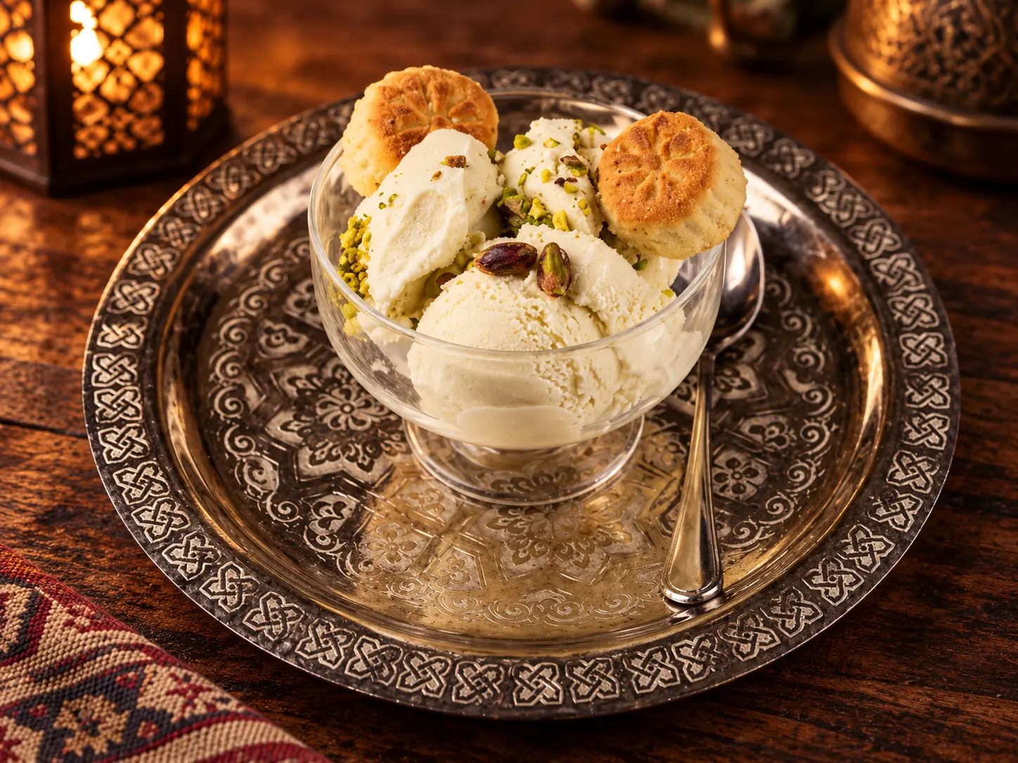 Maamoul con gelato