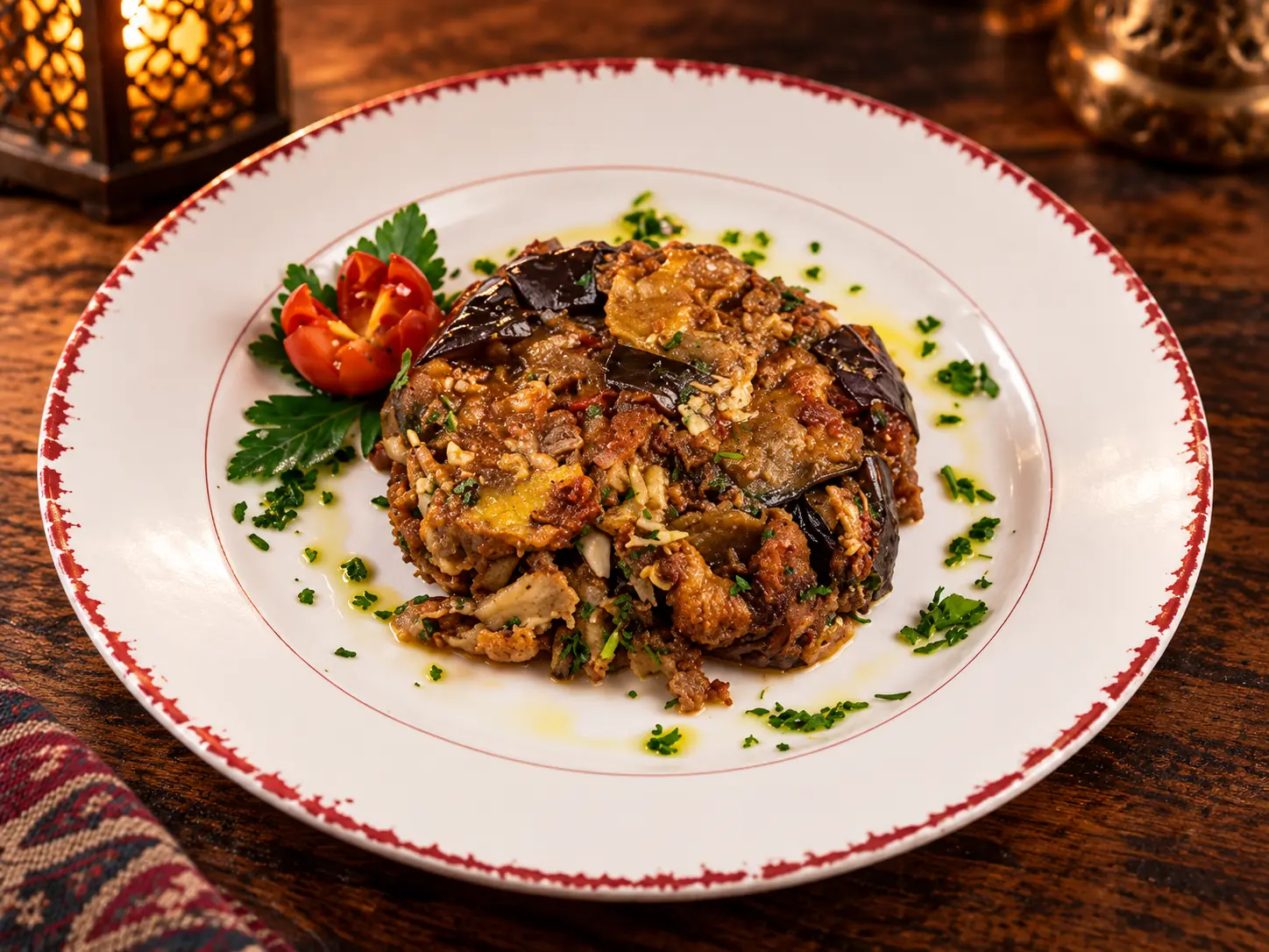 Moussaka con carne
