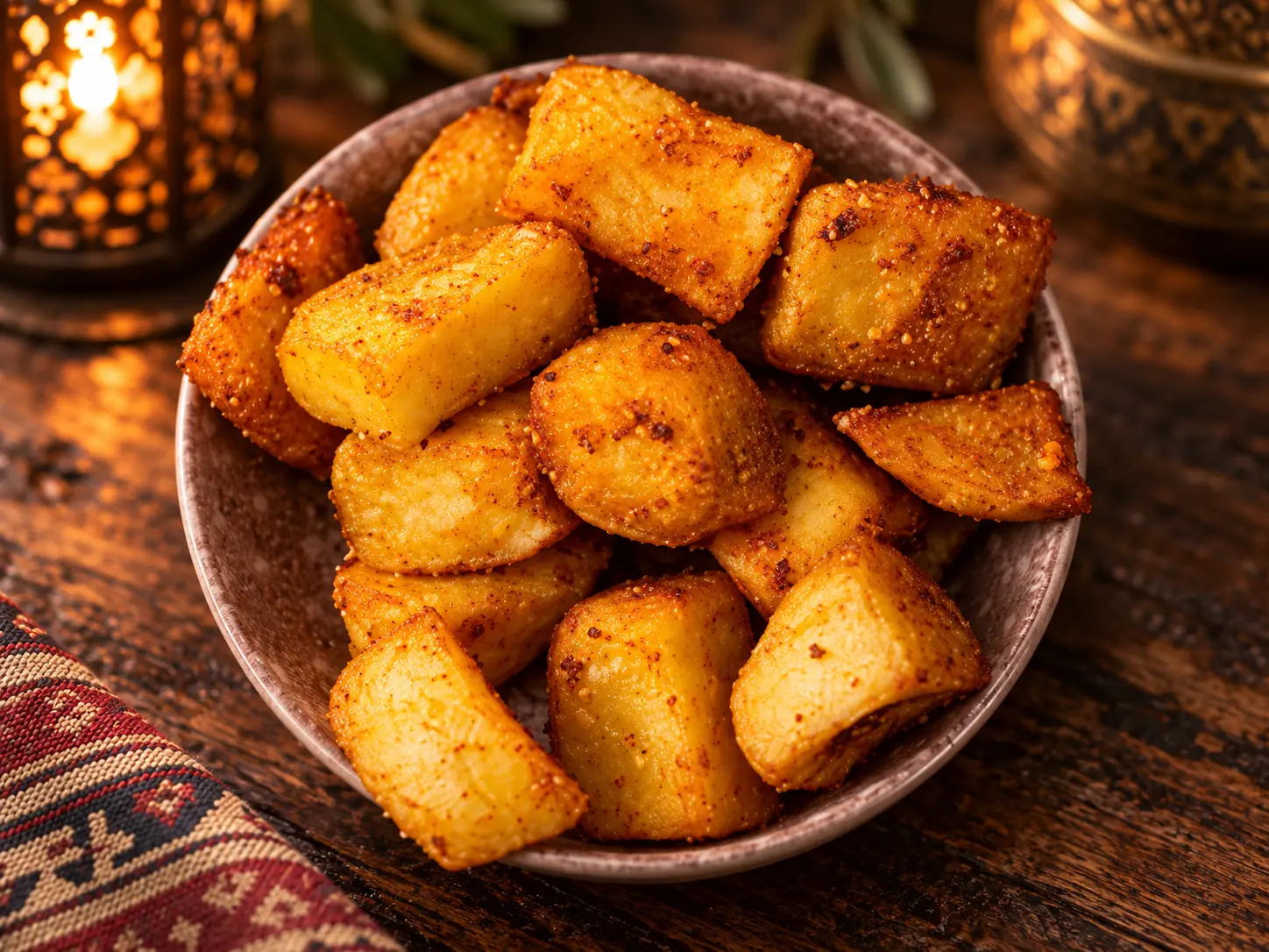Patate con harissa