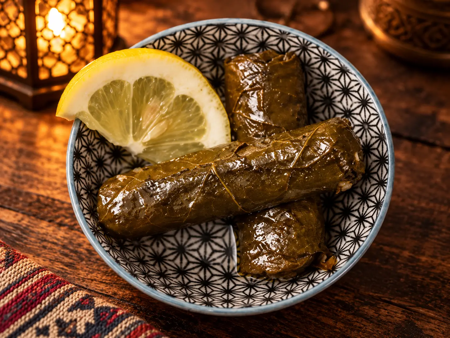 Involtini di foglie di vite